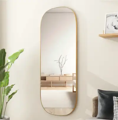 Ashane Oval/Pill Shaped Mirror (pair of mirrors), View more