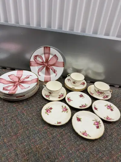 Dishes and Tea Set
