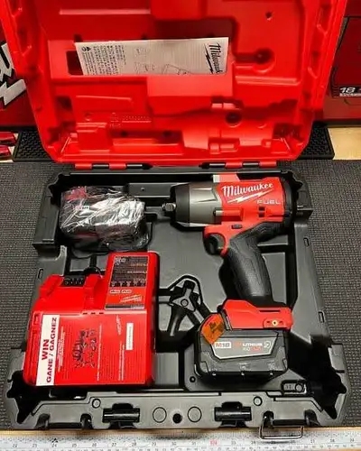 Milwaukee Tool M18 FUEL 1/2" High Torque Impact Wrench kit, View more