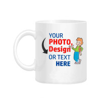 Custom picture/text  mugs