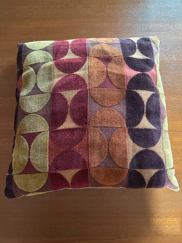 VINTAGE RETRO MID CENTURY VELVET CUSHION62863268841601123