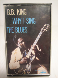 B.B. KING WHY I SING THE BLUES CASSETTE TAPE
