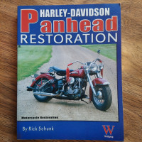 Harley Panhead Restoration  book