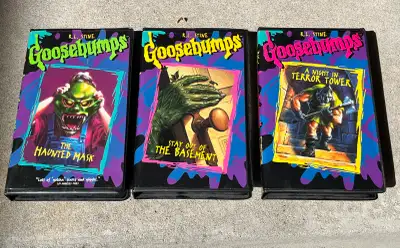 GOOSEBUMPS VHS MOVIES , View more