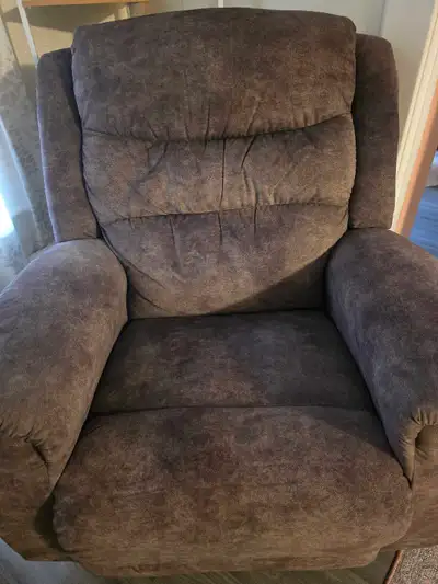 Selling very large Lazy Boy Recliner. Extremely comfy though too large for my living room. *Item is...