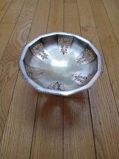 Candy Dish, Silver Plated, Vintage, View more