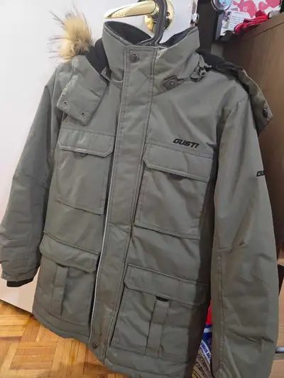 Gusti winter jacket fur hood parka - youth age/size 12, View more