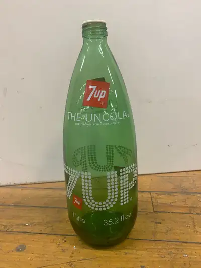 vintage 7UP bottle, View more
