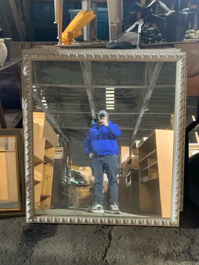 Massive framed mirrors, View more