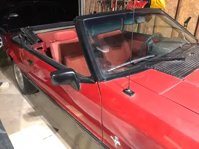 1988 Ford Mustang convertible. Really nice shape, owned for over 20 years and always well taken care...