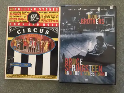Music DVDs EUC The Rolling Stones Rock Circus Bruce Springsteen , View more