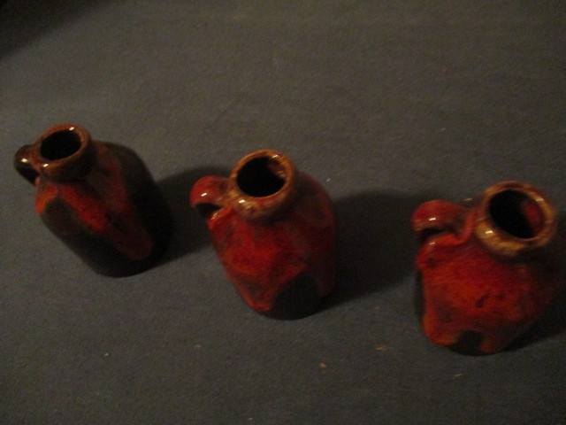 3 RARE MINIATURE JUGS-1975-NSA-LAURENTIAN ART POTTERY-MONTREAL dans Art et objets de collection  à Laval/Rive Nord - Image 3