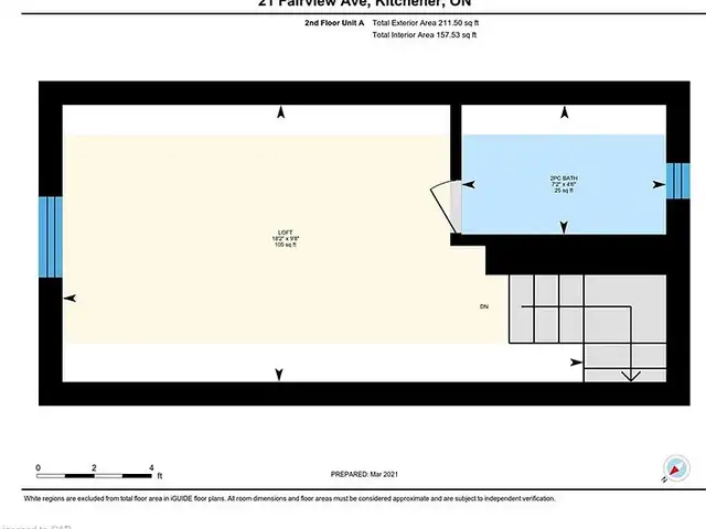 One room for rent in three-bedroom apartment in Long Term Rentals in Kitchener / Waterloo - Image 2