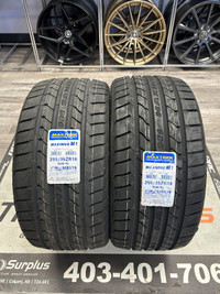 255/35R18 Maxtrek All Season Tires (NEW PAIR)