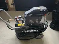 Husky 6L 125psi Air Compressor and 5 Air Nail Tools and Nails