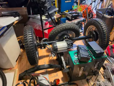 i have a complete electric trike hardware kit for sale. this is a 60 volt system, comes with 48 inch...
