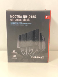 !SEALED! Noctua NH-D15S chromax.Black, Premium Dual-Tower CPU