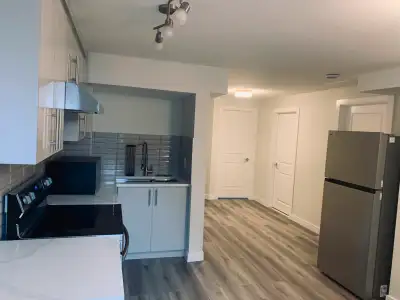 Exclusive 1-bedroom flat basement for rent in Redstone Area