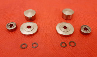 2XTension Rollers+NSK Bearings+Washers for TECHNICS RS-1500/1700