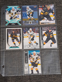 Shea Theodore hockey cards 