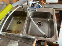 Drop-In Stainless Steel Double Bowl Kitchen Sink