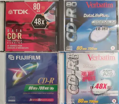 Blank CD and DVD, FUJIFILM CD-R Made in Japan