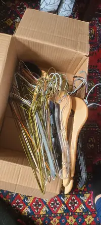 Free clothes hangers 