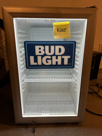 Bud Light beer fridge