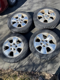 Winter tires on Rims 