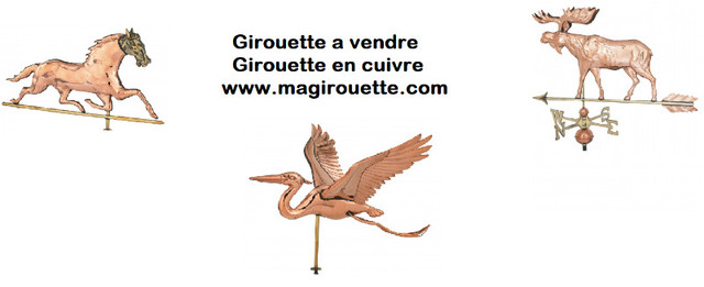 Girouette a vendre , meilleur choix , meilleur prix dans Décoration extérieure  à Laval/Rive Nord