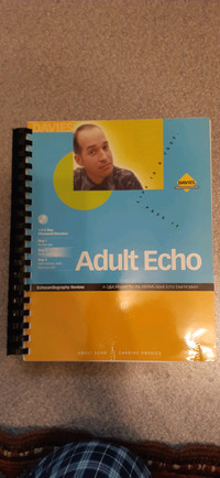 Medical Adult Echo review preparation guide book for ARDMS
