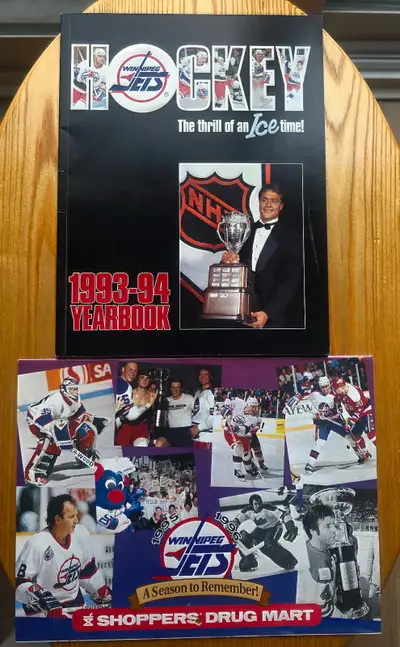 Jets 1993-94 YEARBOOK  &  FINAL SEASON Calendar, View more