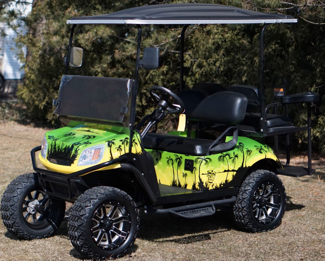 Golf cart wraps. Message me if interested  in Other in Fredericton - Image 3