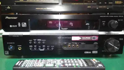 Amplifier PIONEER VSX816 +  Technics SB-L42 speakers, View more