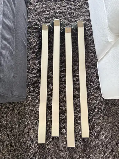 4 IKEA desk legs, View more