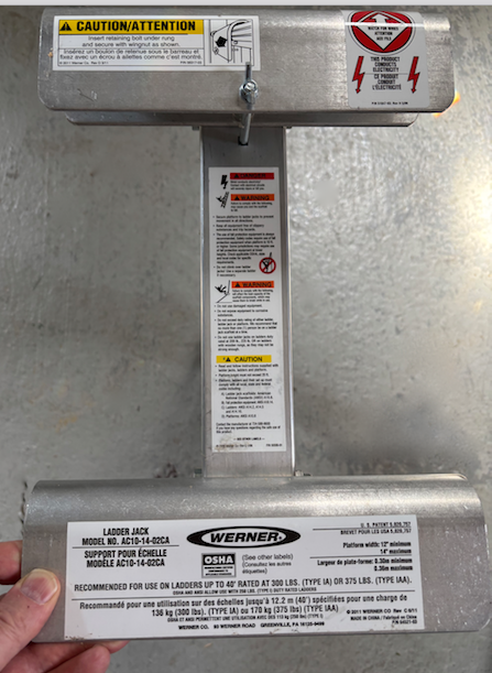 2 Werner - Professional Ladder Jacks in Ladders & Scaffolding in Oakville / Halton Region - Image 3