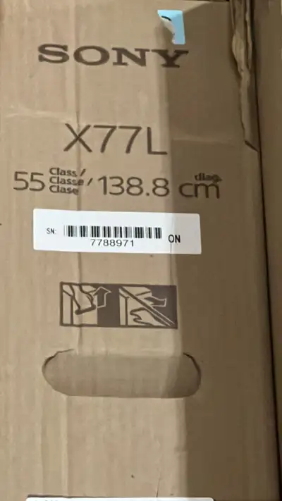 The Sony X77L (55-inch, KD55X77L) is a budget-friendly 4K HDR LED smart TV featuring the 4K Processo...