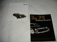 Zn 75 Lamborghini P400 Miura Spyder Brochures