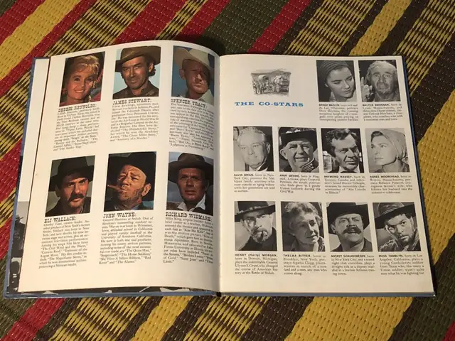 Original 1963 How The West Was Won hardcover movie program  in Arts & Collectibles in City of Toronto - Image 6