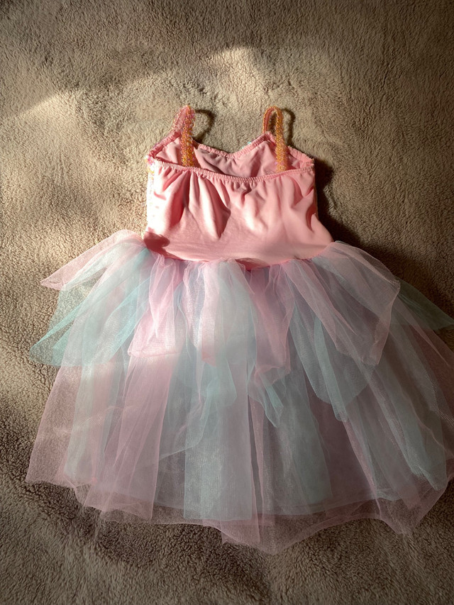 Light pink and blue layered long tutu thin strapped dress in Kids & Youth in Cambridge - Image 2