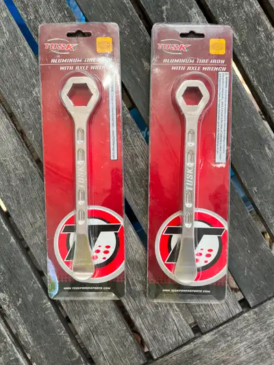 BRAND NEW - Never Used - Tusk Aluminum Tire Iron with Axle Wrench Kit Tusk Aluminum Tire Iron with A...