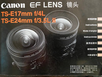 Canon Tilt and Shift lens