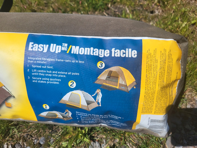 Easy-Up™ Tent, 3-Person in Fishing, Camping & Outdoors in Gatineau - Image 3