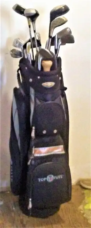 Brand New Golf Bag and Cart, View more