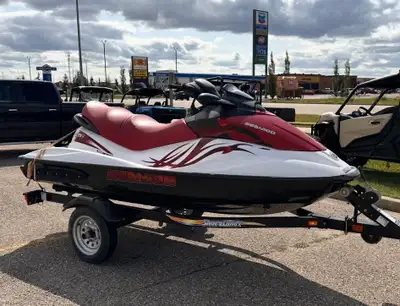 2008 Seadoo GTI 130 with Shorelander trailer- 81 hours. Great shape, stored inside in winter. Sellin...