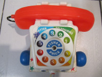 Vintage Fisher Price Chatter Phone Model 747 Made In USA Cir1961