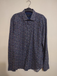 BUGATCHI Men's Shirt, Medium size   - Retails $195