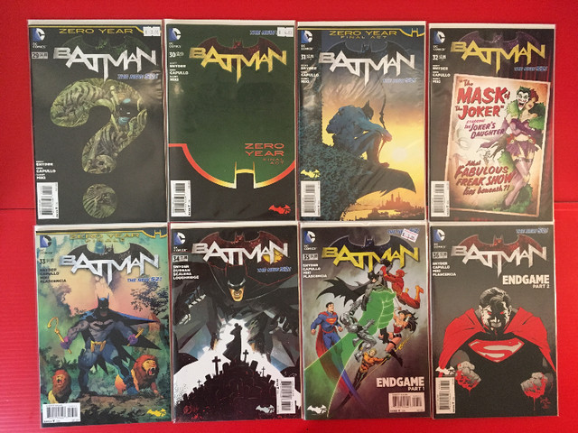 Batman v2 (2011) 20 comics (issues 21-40: Year Zero and Endgame) in Comics & Graphic Novels in Edmonton - Image 3