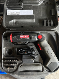 Craftsman 7.2 Cordless Screwdriver 