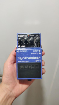 BOSS SY-1 Synthesizer Pedal (Guitar and Bass)